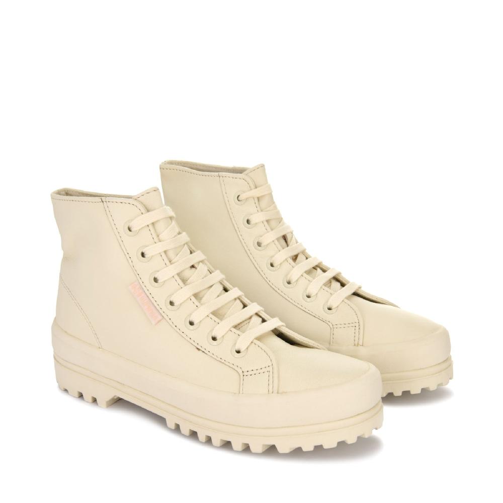 Superga 2341 ALPINA NAPPATOTAL BEIGE GESSO Spedizione Gratuita