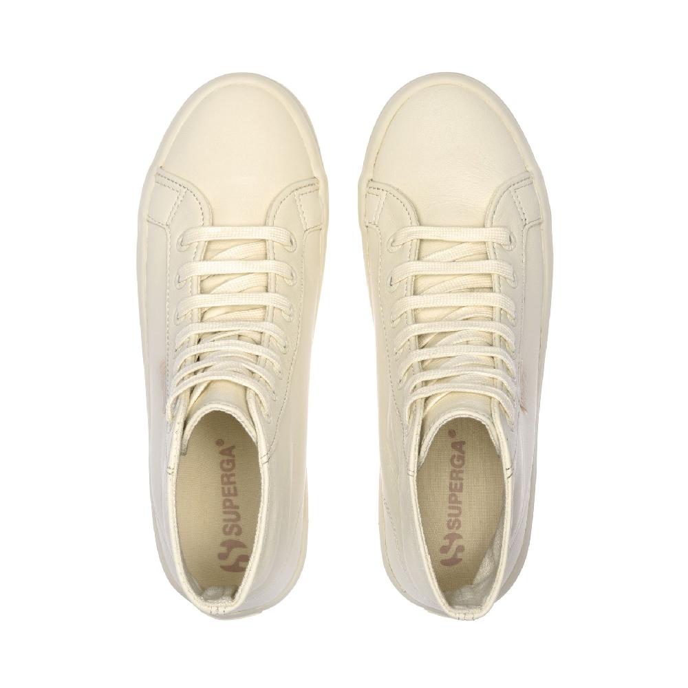 Superga 2341 ALPINA NAPPATOTAL BEIGE GESSO Spedizione Gratuita