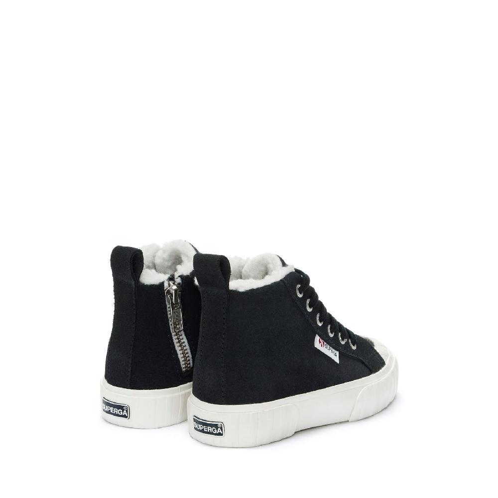 Superga 2696 KIDS STRIPE SUEDEBLUE GREY DK-FAVORIO Affare Del Giorno
