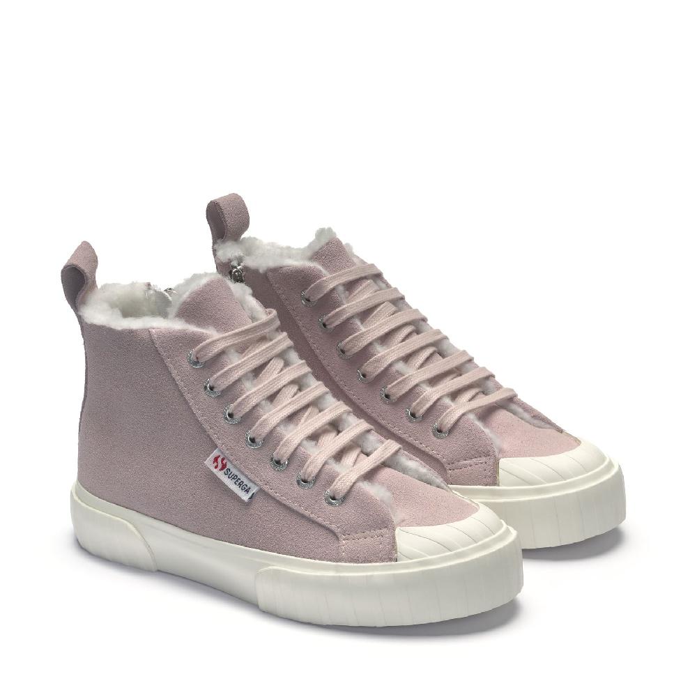 Superga 2696 KIDS STRIPE SUEDEVIOLET HUSHED-FAVORIO Convenienza