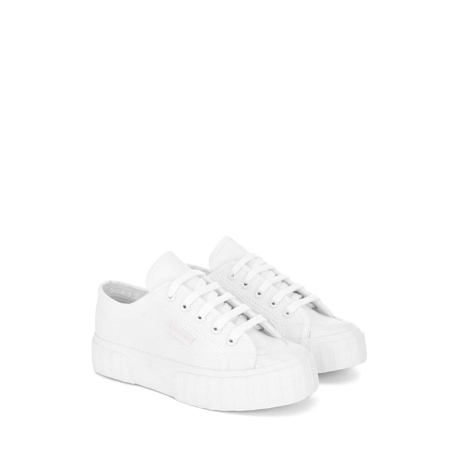 Superga 2630 KIDS STRIPETOTAL WHITE Novità