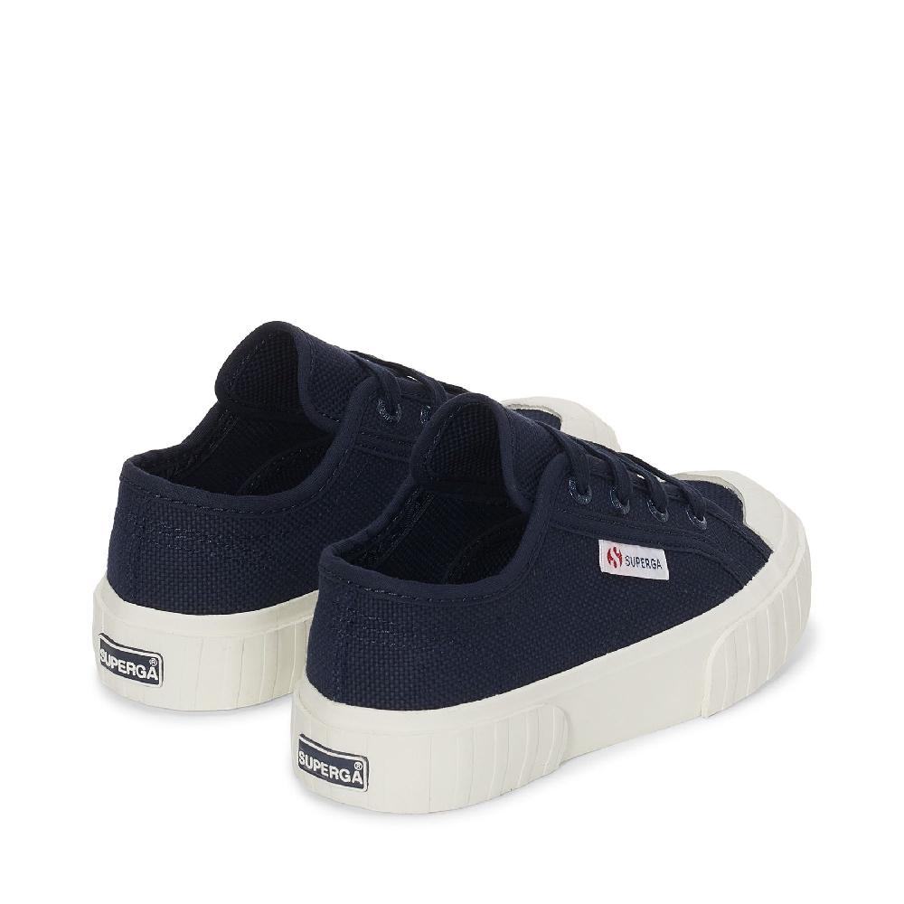 Superga 2630 KIDS STRIPENAVY-FAVORIO Vendita Economica