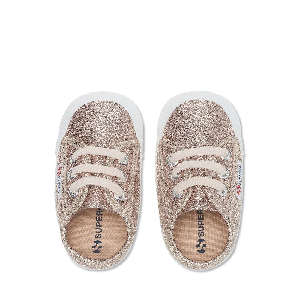 Superga 4006 BABY LAMEROSE PLATINUM 2025