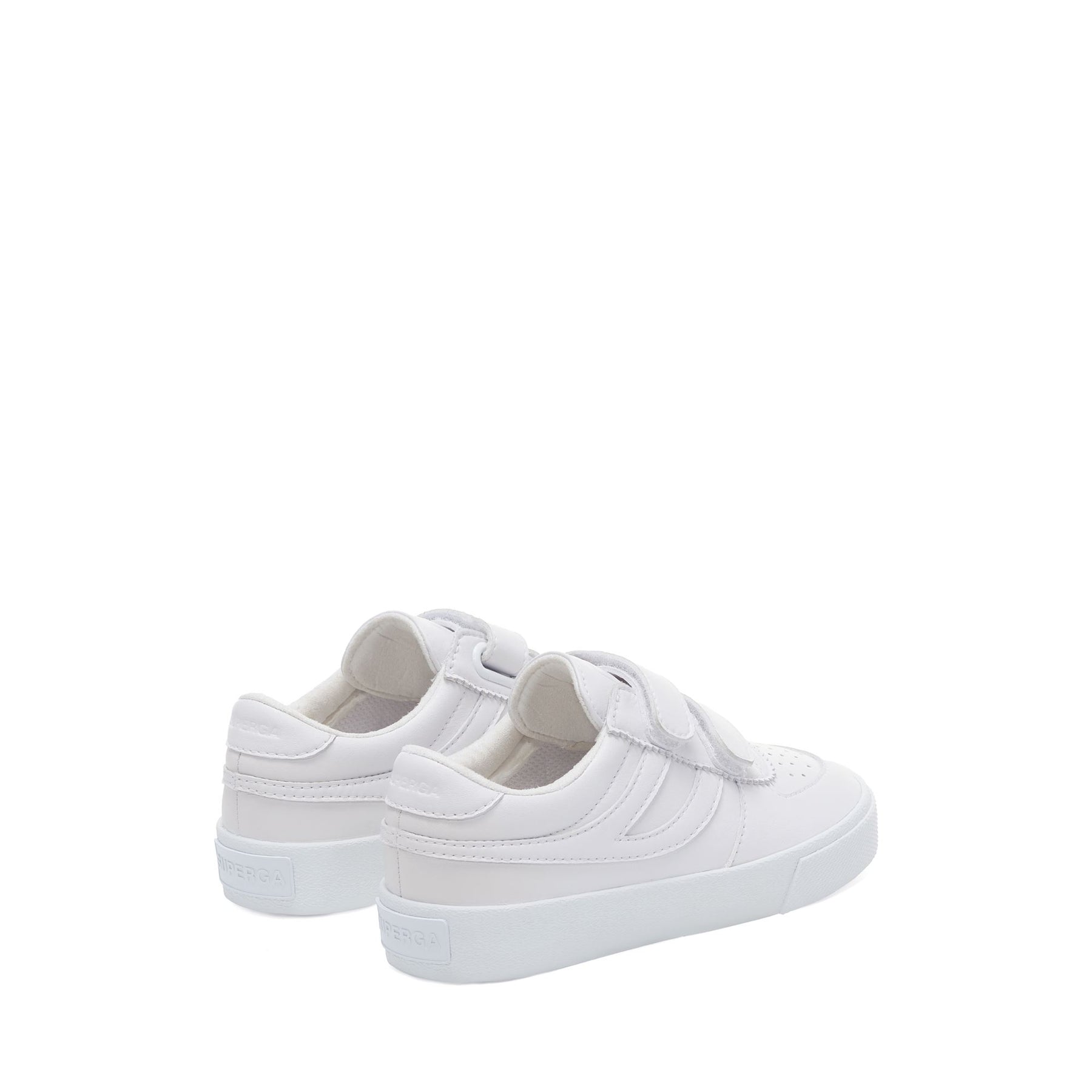 Superga 2846 KIDS SEATTLE STRAPS VEGAN MATERIALTOTAL WHITE Vendita