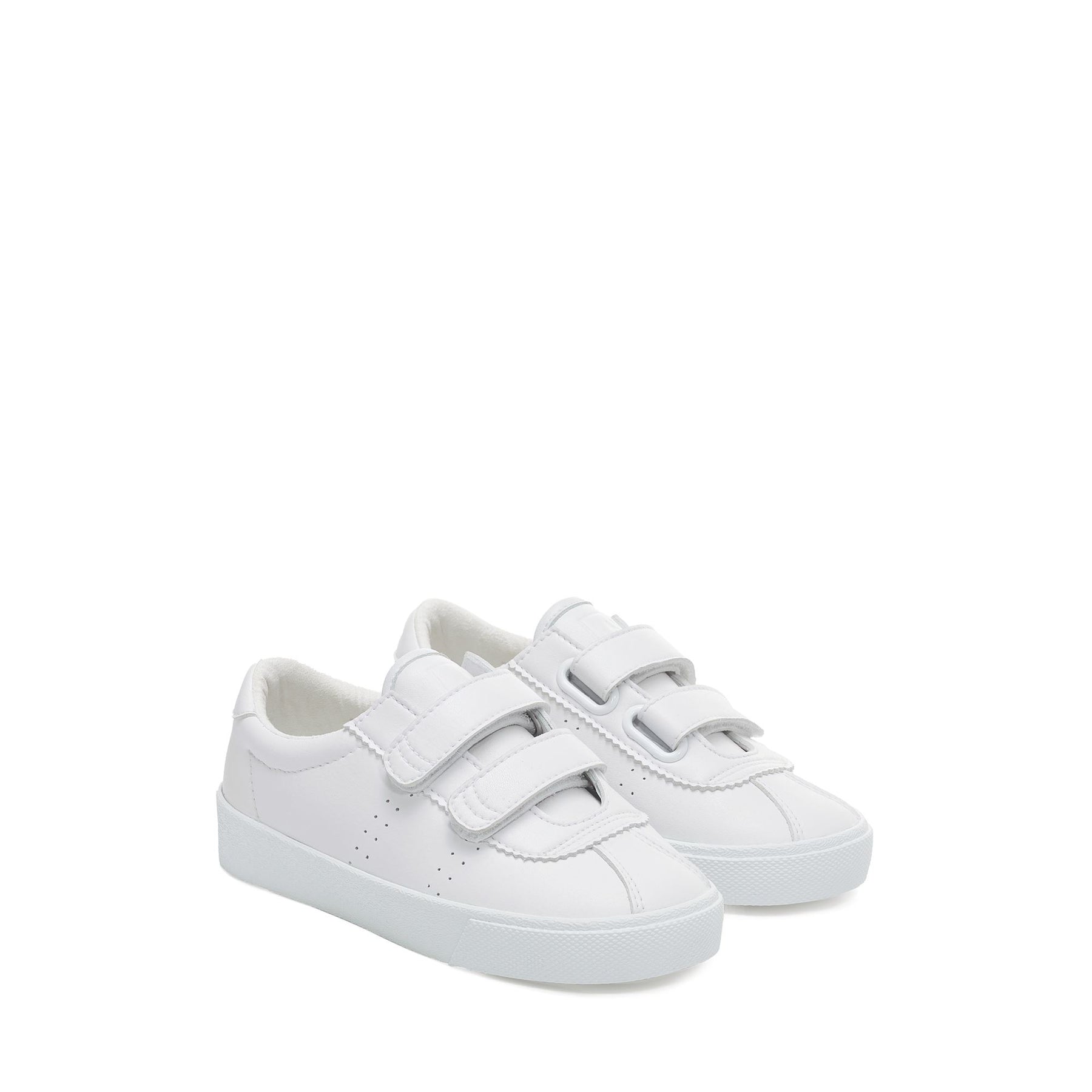 Superga 2843 KIDS CLUB S STRAPS VEGAN MATERIALTOTAL WHITE Promozione