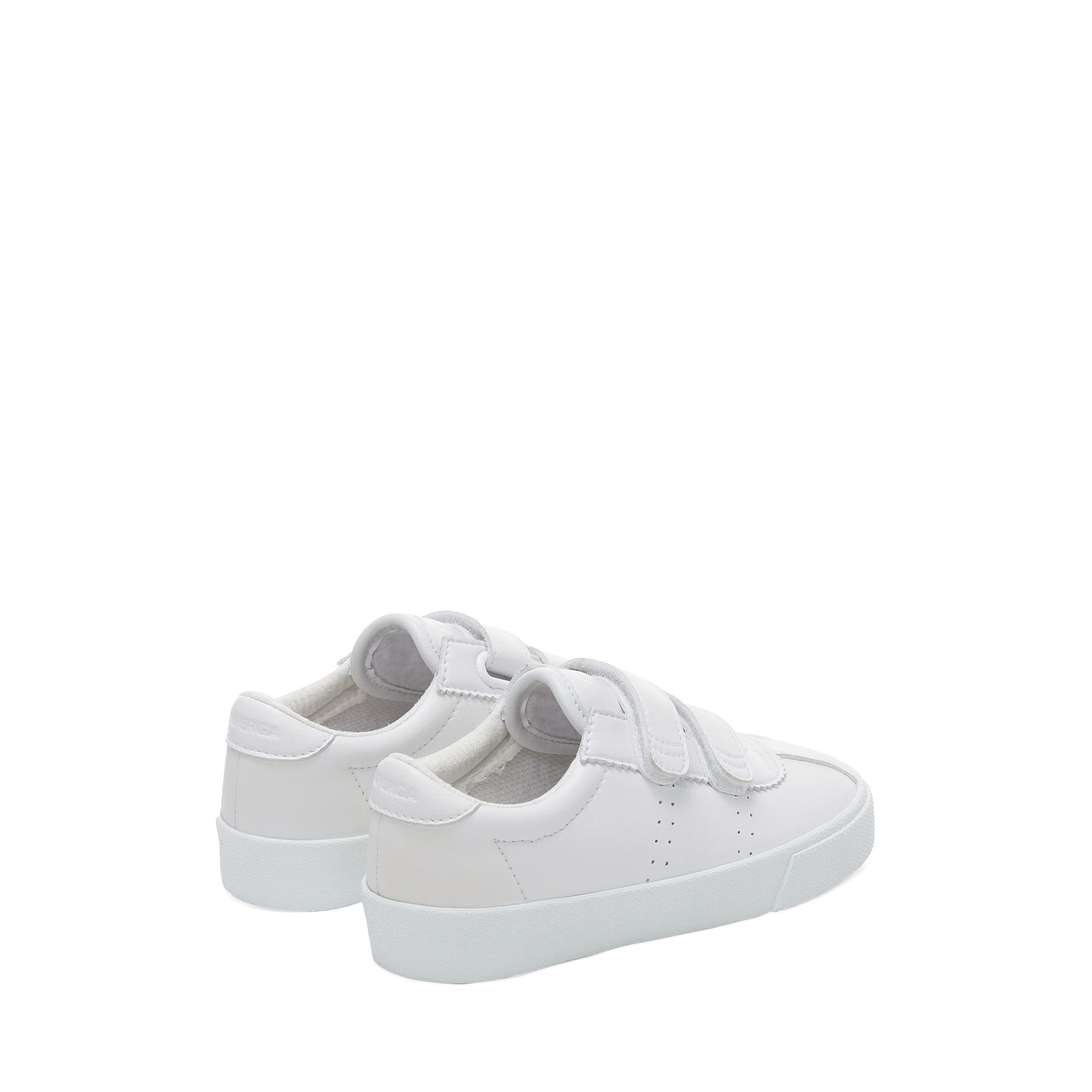 Superga 2843 KIDS CLUB S STRAPS VEGAN MATERIALTOTAL WHITE Promozione