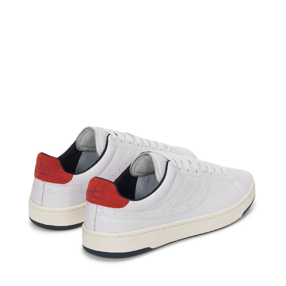 Superga 4833 LENDL MATCHWHITE-NAVY-RED In Vendita