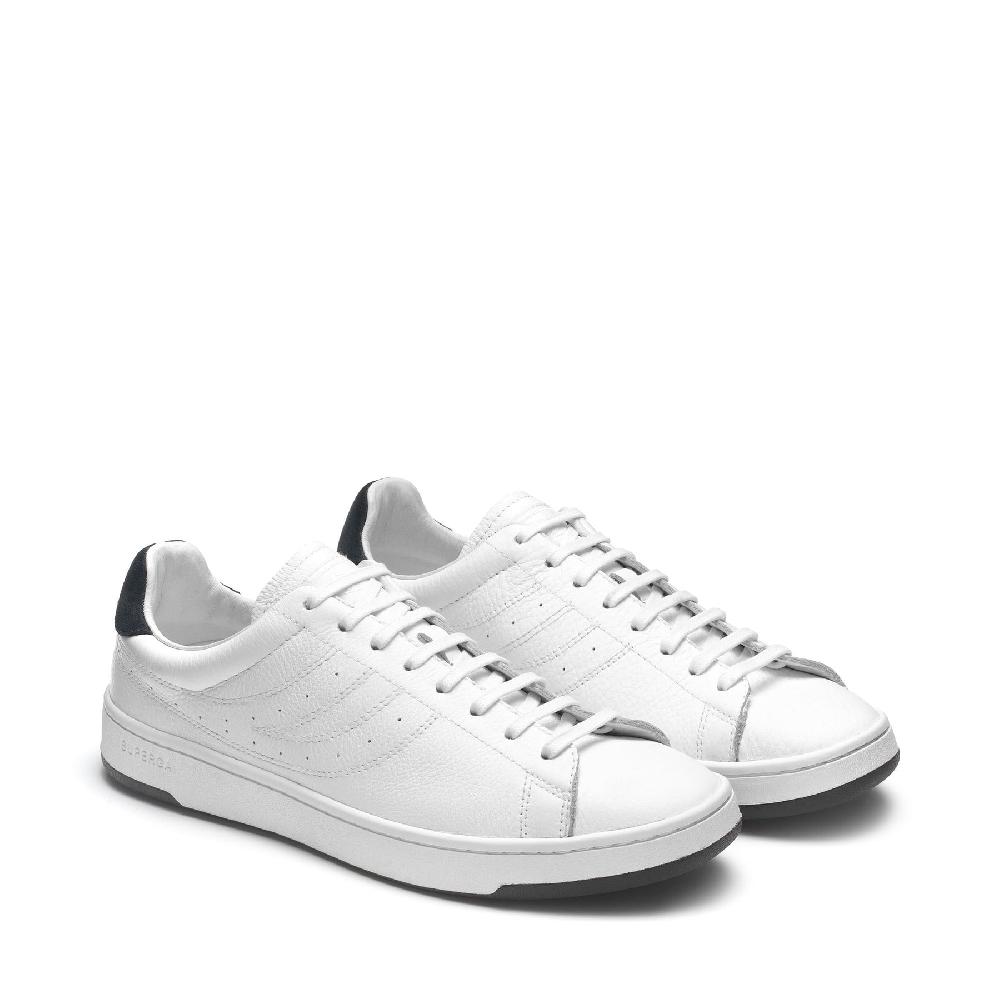 Superga 4833 LENDL MATCHWHITE-BLUE GREY DK Saldi