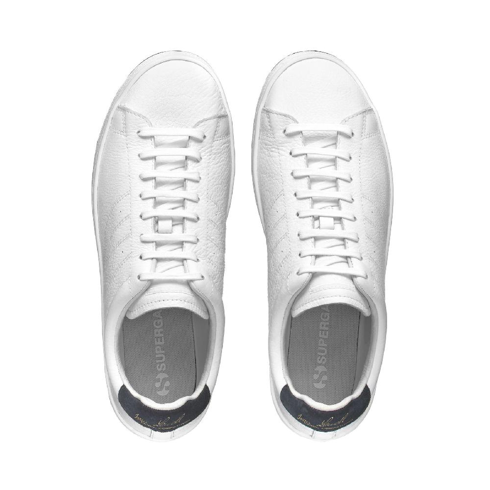Superga 4833 LENDL MATCHWHITE-BLUE GREY DK Saldi