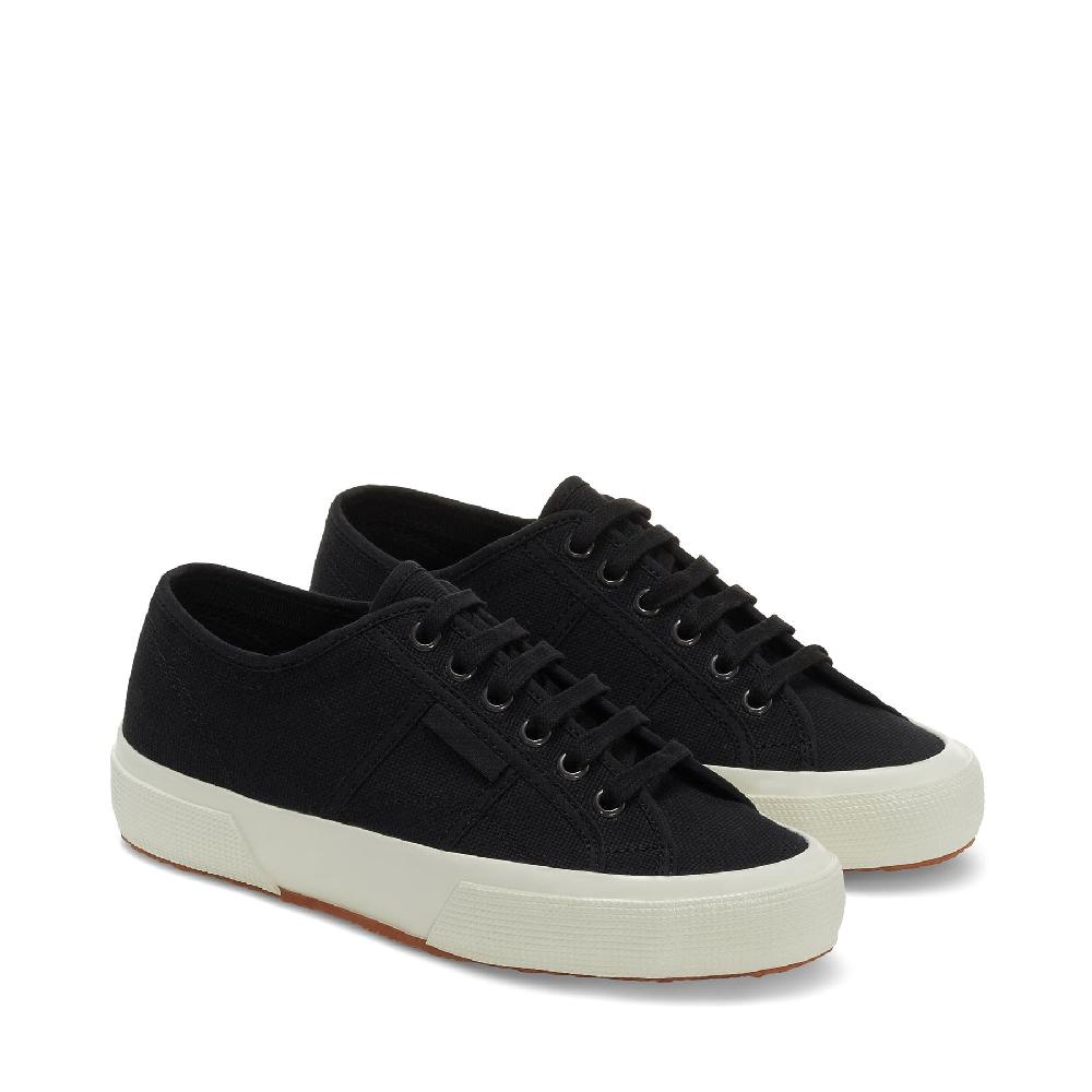 Superga 2750 OGBLACK-WHITE AVORIO Vendite Flash