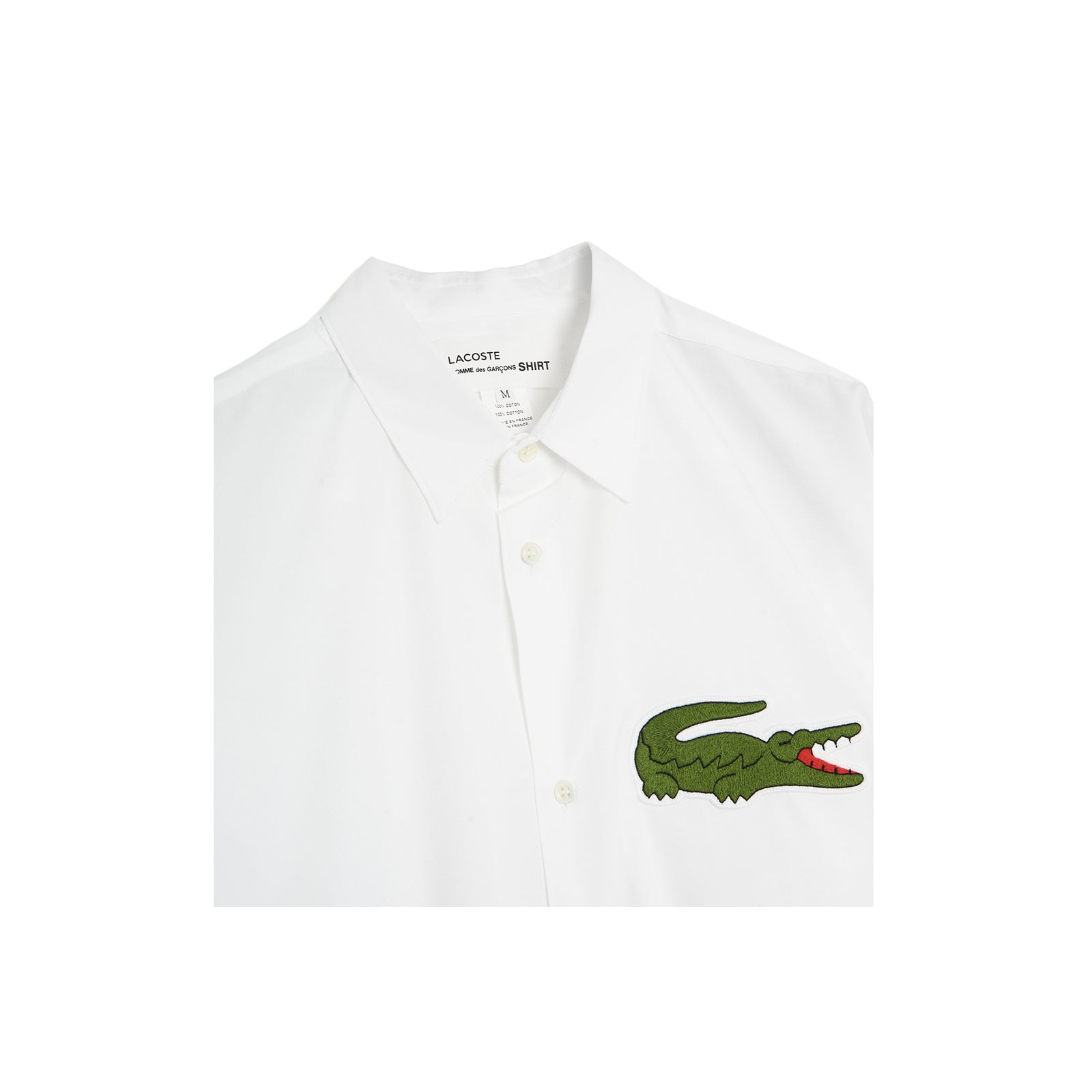 CDG Shirt x Lacoste Men's Woven Shirt Vendita