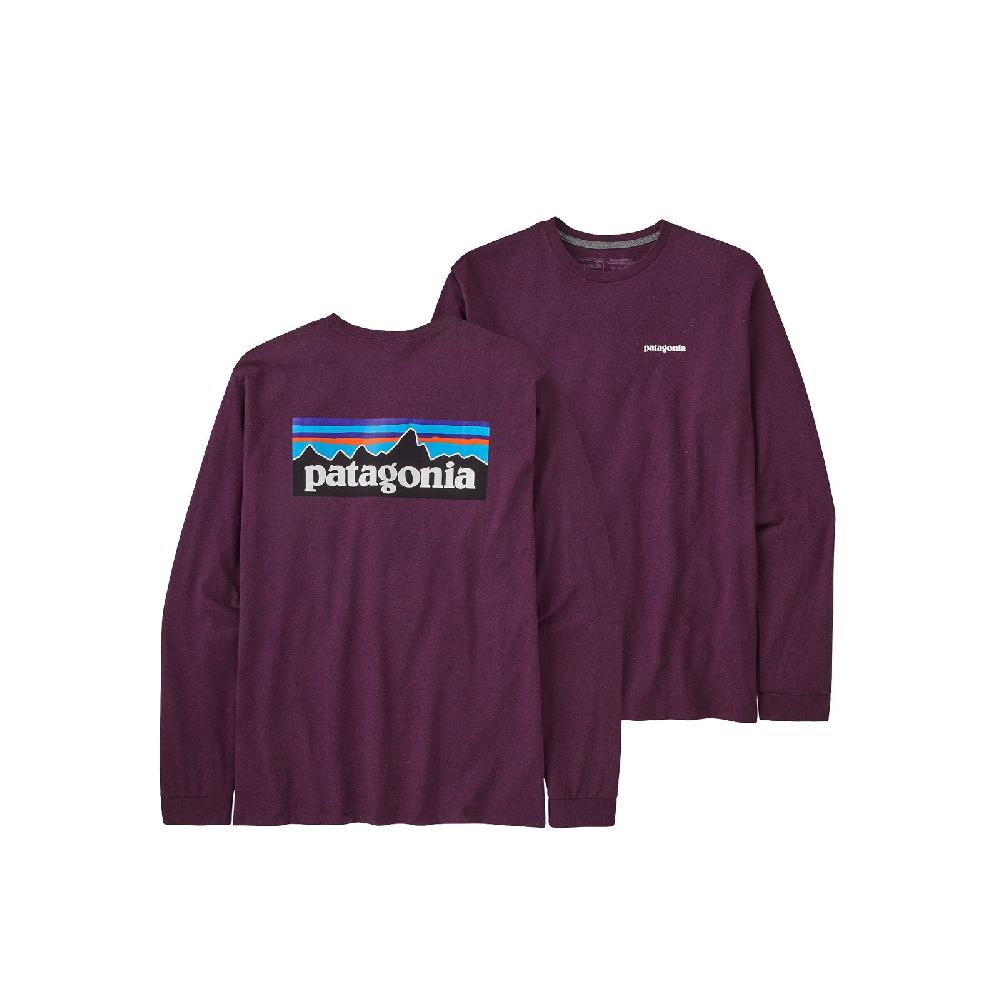 Patagonia M's L/S P-6 Logo Responsabili Tee Vendita