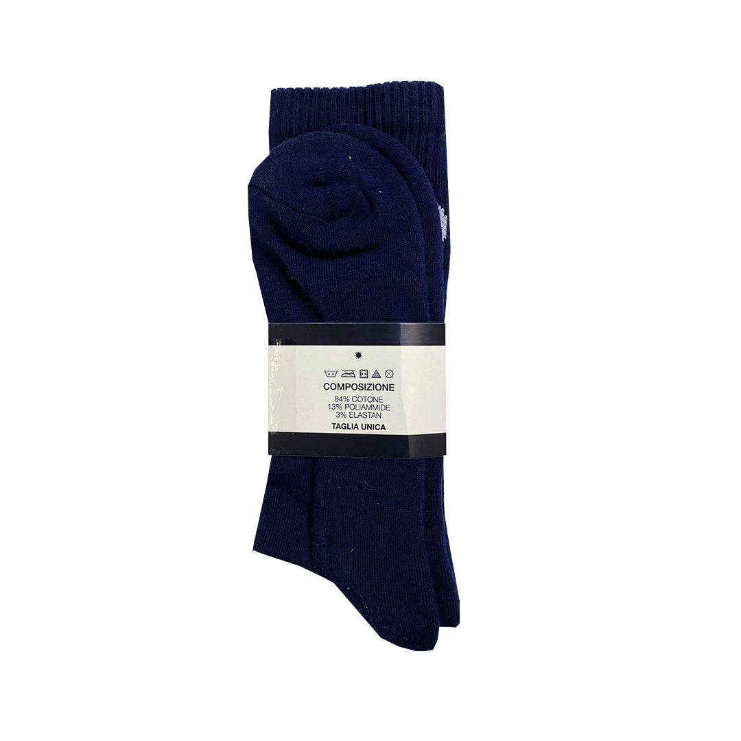 TCP Embroidered Logo Crew Socks Saldi Di Fabbrica