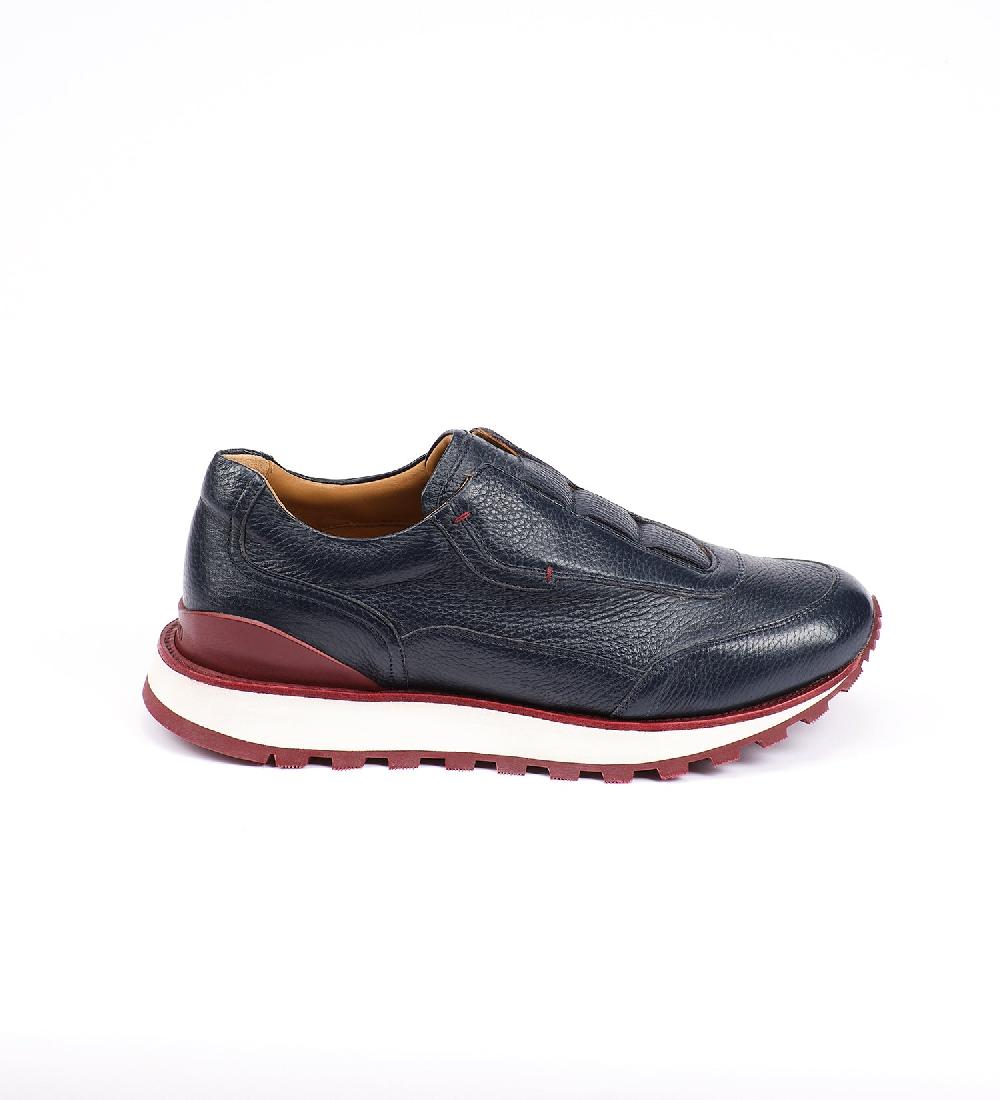A.Testoni MOENA SNEAKER IN CERVO Hotsell