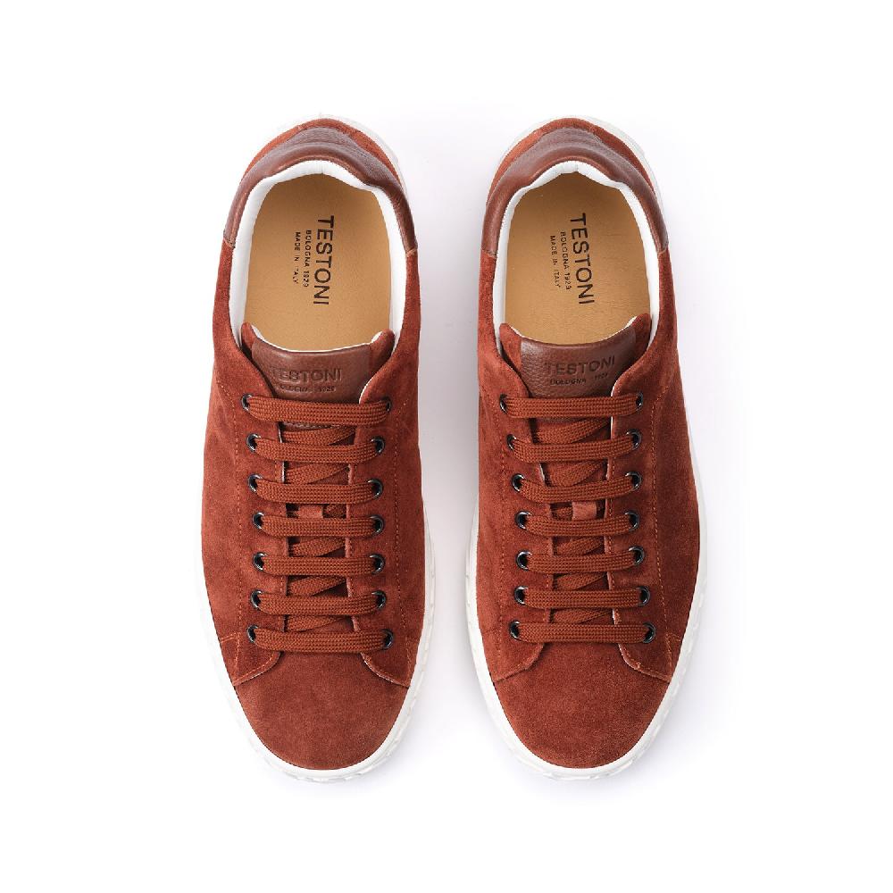 A.Testoni RAVENNA SNEAKER CASUAL SUEDE ° Italia