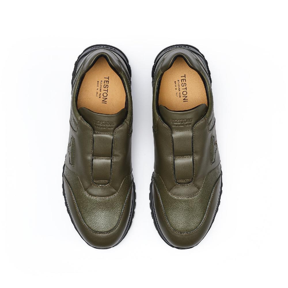 A.Testoni CUNEO SNEAKER SPORT NAPA CALF + GRAINED CALF ° 2025