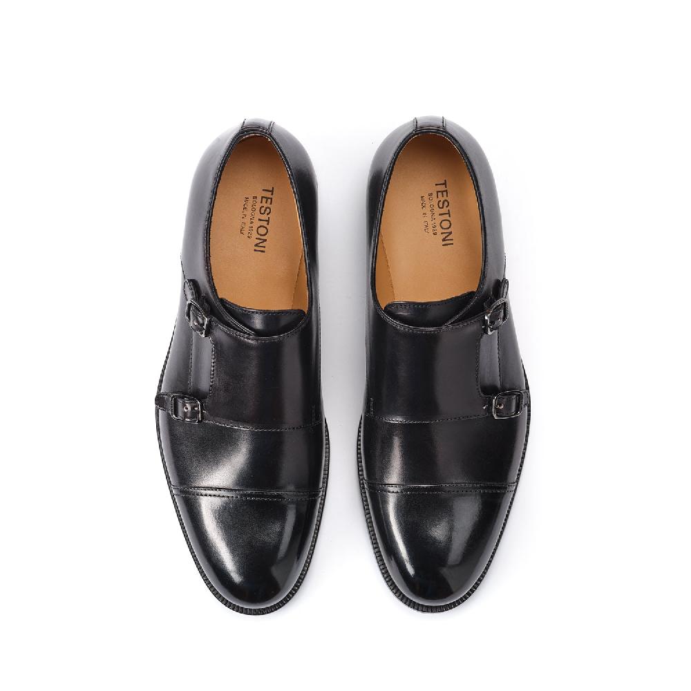 A.Testoni TRENTO DOUBLE MONK TOP CALF Vendita