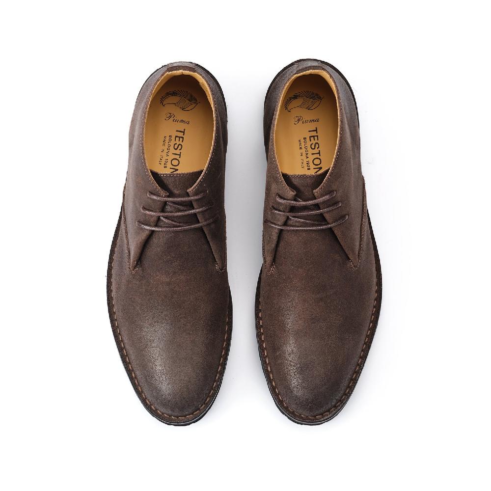 A.Testoni COURMAYEUR DESERT WAX SUEDE CALF Saldi
