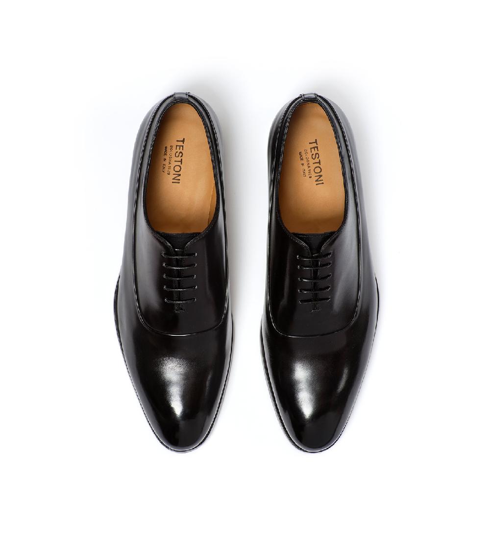 A.Testoni SANT'EULALIA OXFORD IN PELLE Fino Al -60%