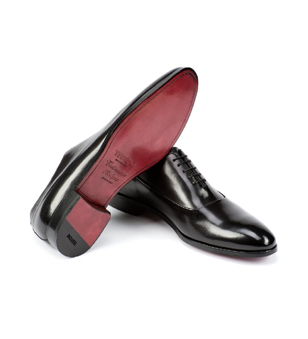 A.Testoni SANT'EULALIA OXFORD IN PELLE Fino Al -60%