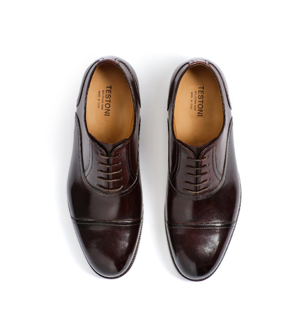 A.Testoni TRENTO LEATHER OXFORD ° Sottocosto