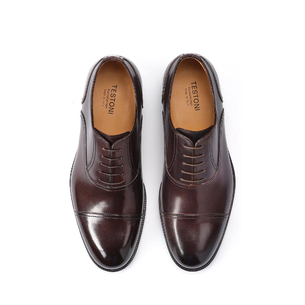A.Testoni TRENTO OXFORD TOP CALF ° Novità