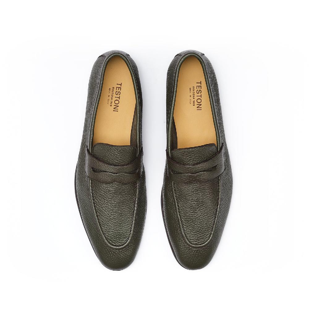 A.Testoni TAVOLARA LOAFER UNLINED DEER ° Offerta