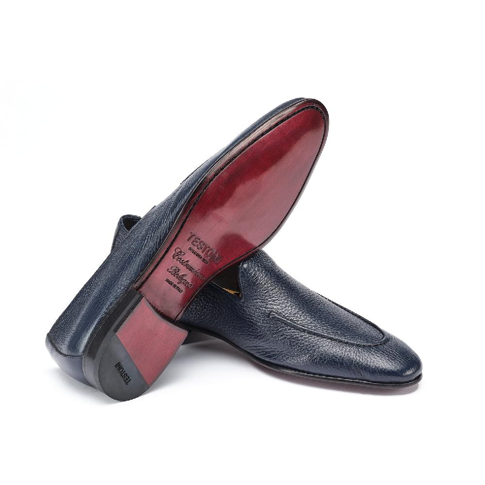 A.Testoni TAVOLARA LOAFER UNLINED DEER ° Outlet