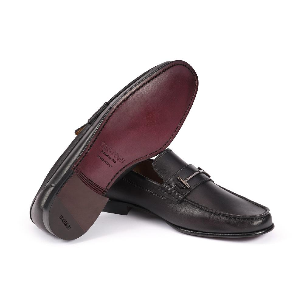 A.Testoni BRACCIANO MOCCASIN UNLINED SOFT DELAVE CALF ° Offerte