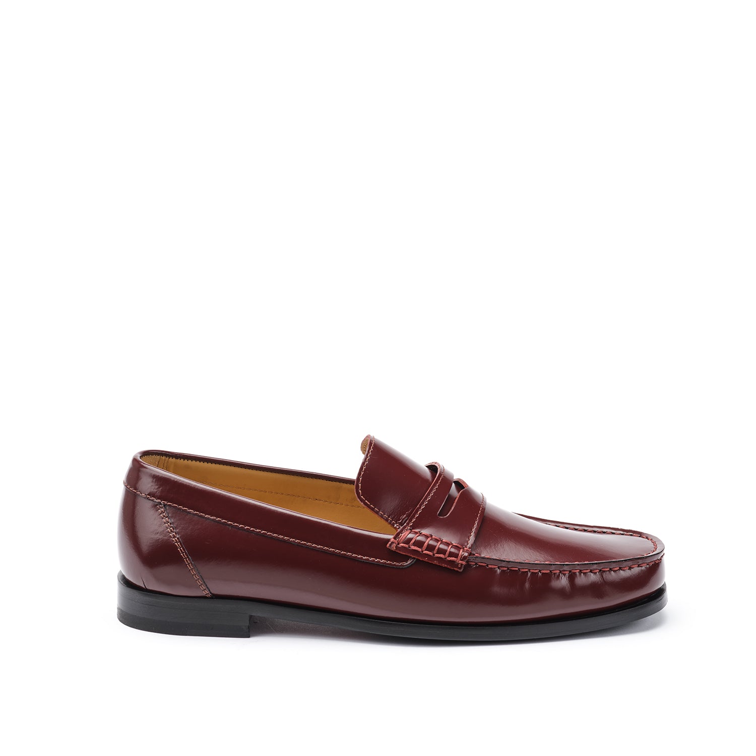 A.Testoni BRACCIANO MOCS BRUSHED CALF Vendita Calda