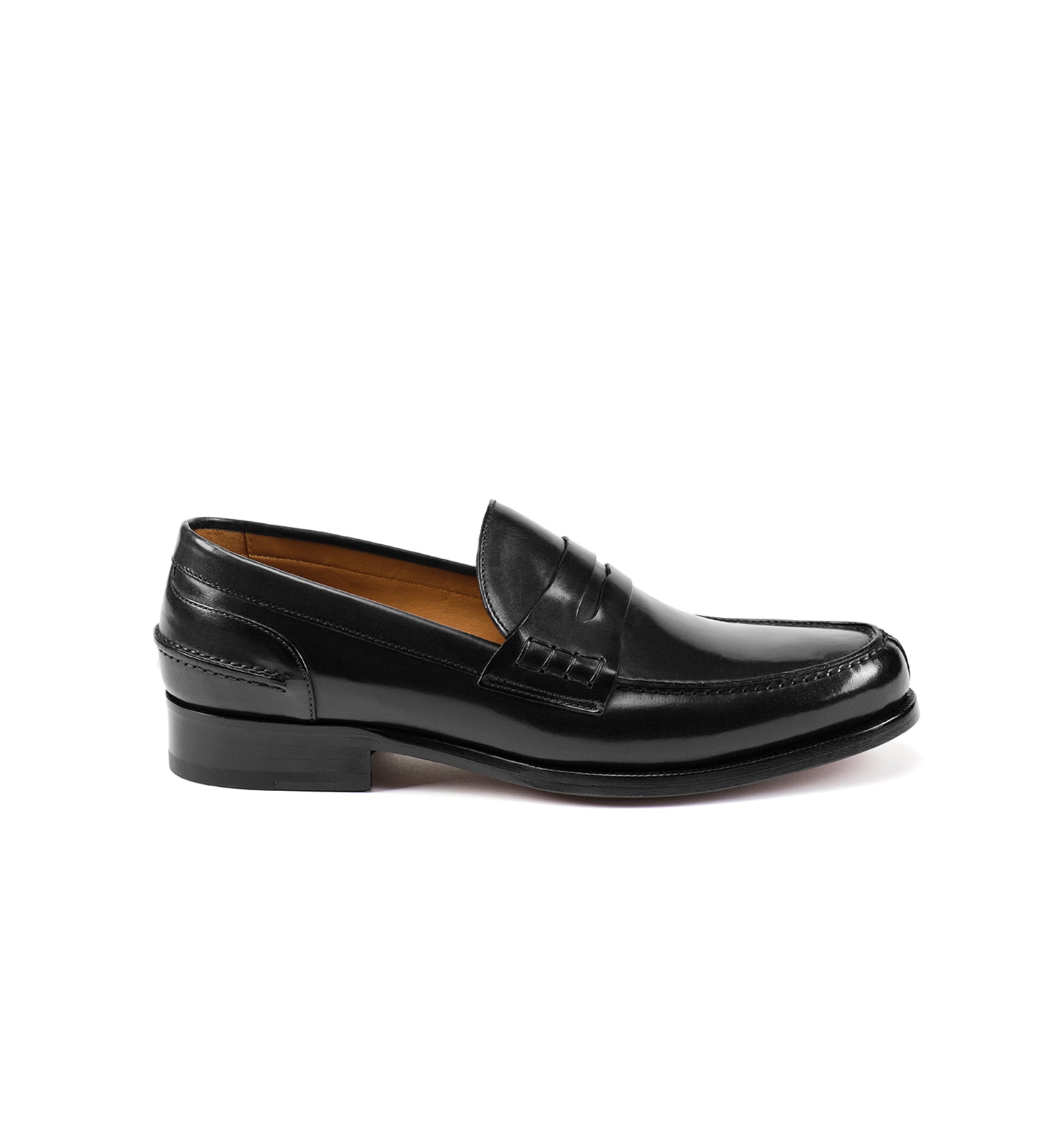 A.Testoni TRENTO LEATHER LOAFER ° Saldi Di Fabbrica