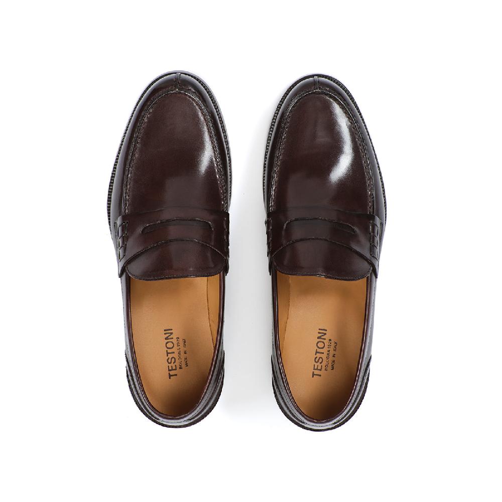 A.Testoni TRENTO LEATHER LOAFER ° I Più Venduti