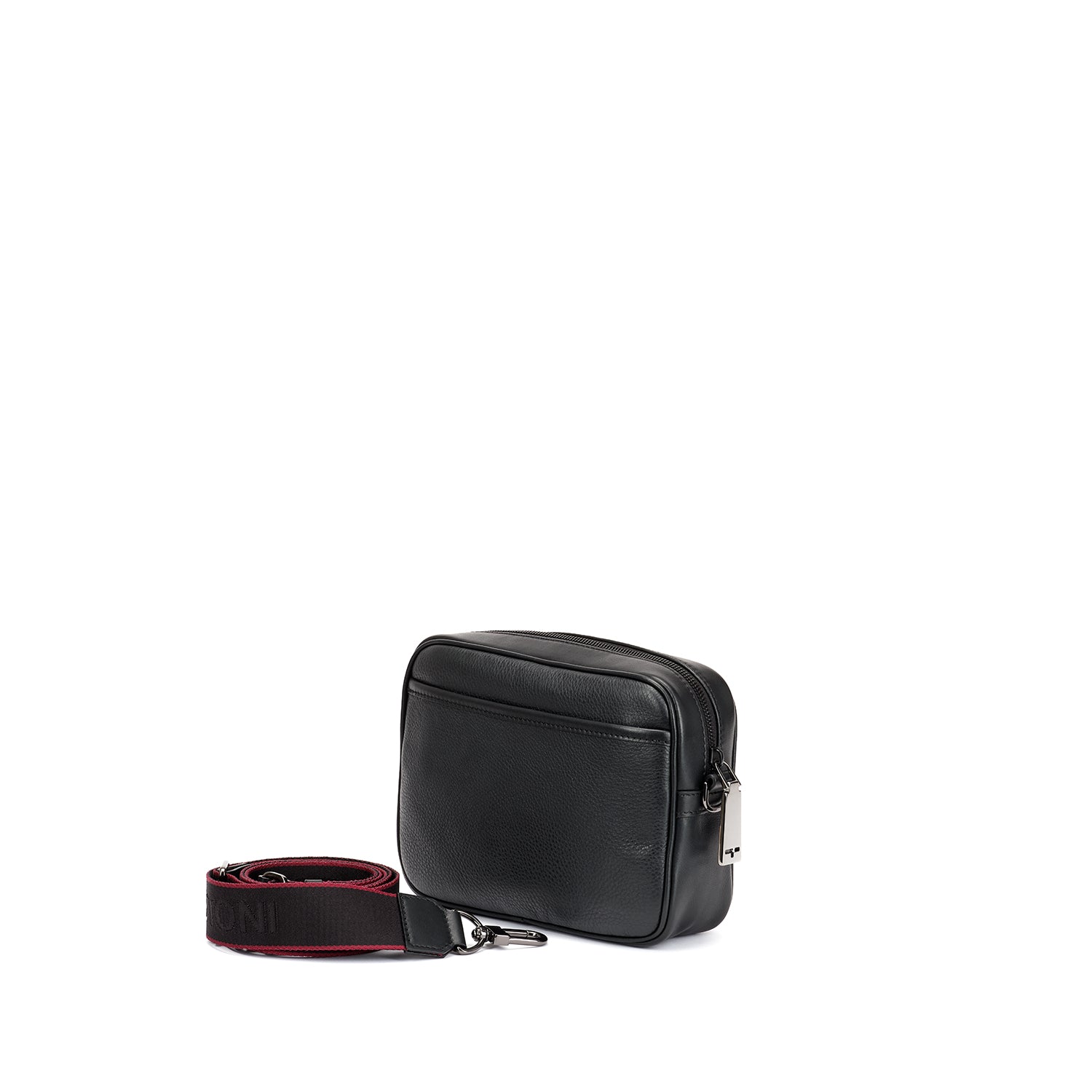 A.Testoni CAMERA BAG GRAINED SOFT CALF+SPORT NAPA CALF Nuova