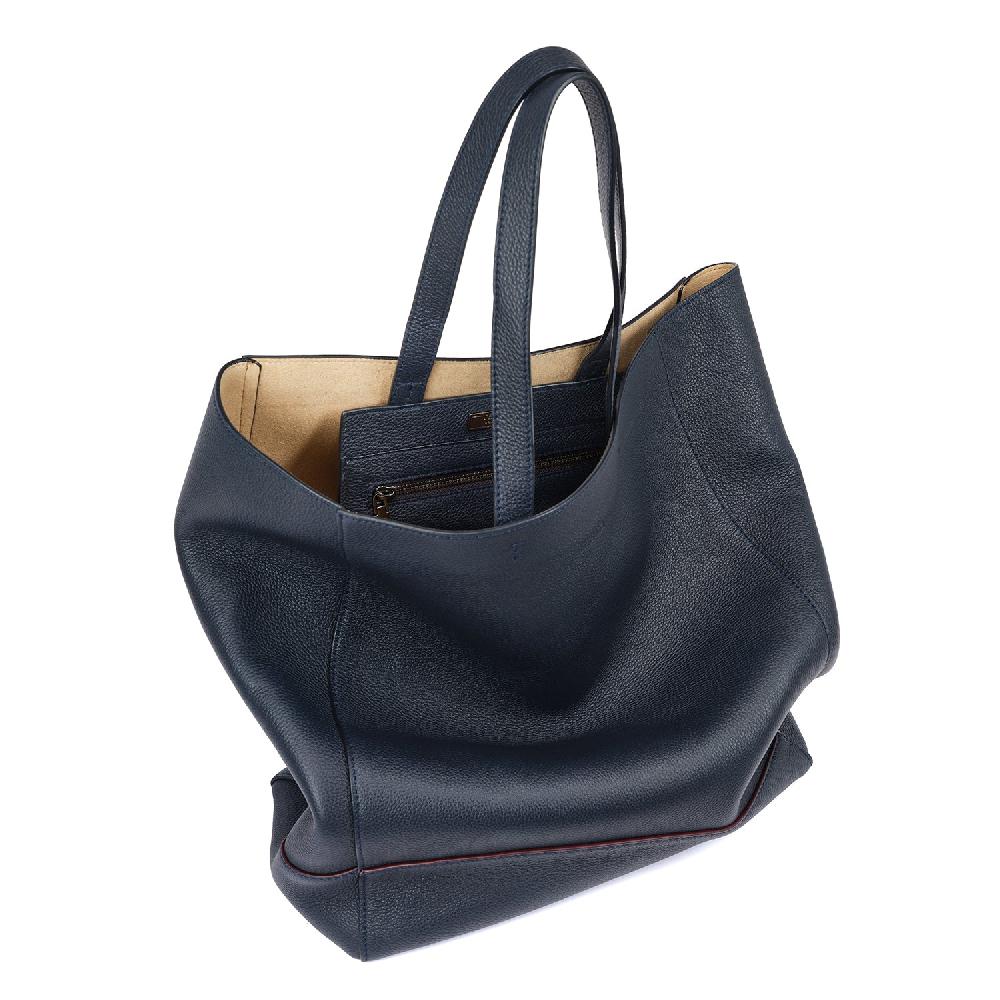 A.Testoni NOTO TOTE BAG DELUXE GRAINED CALF ° Italy