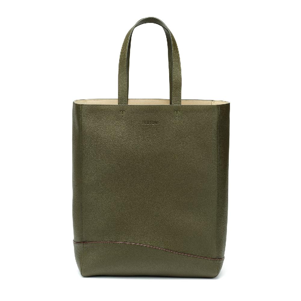 A.Testoni NOTO TOTE BAG DELUXE GRAINED CALF 2025
