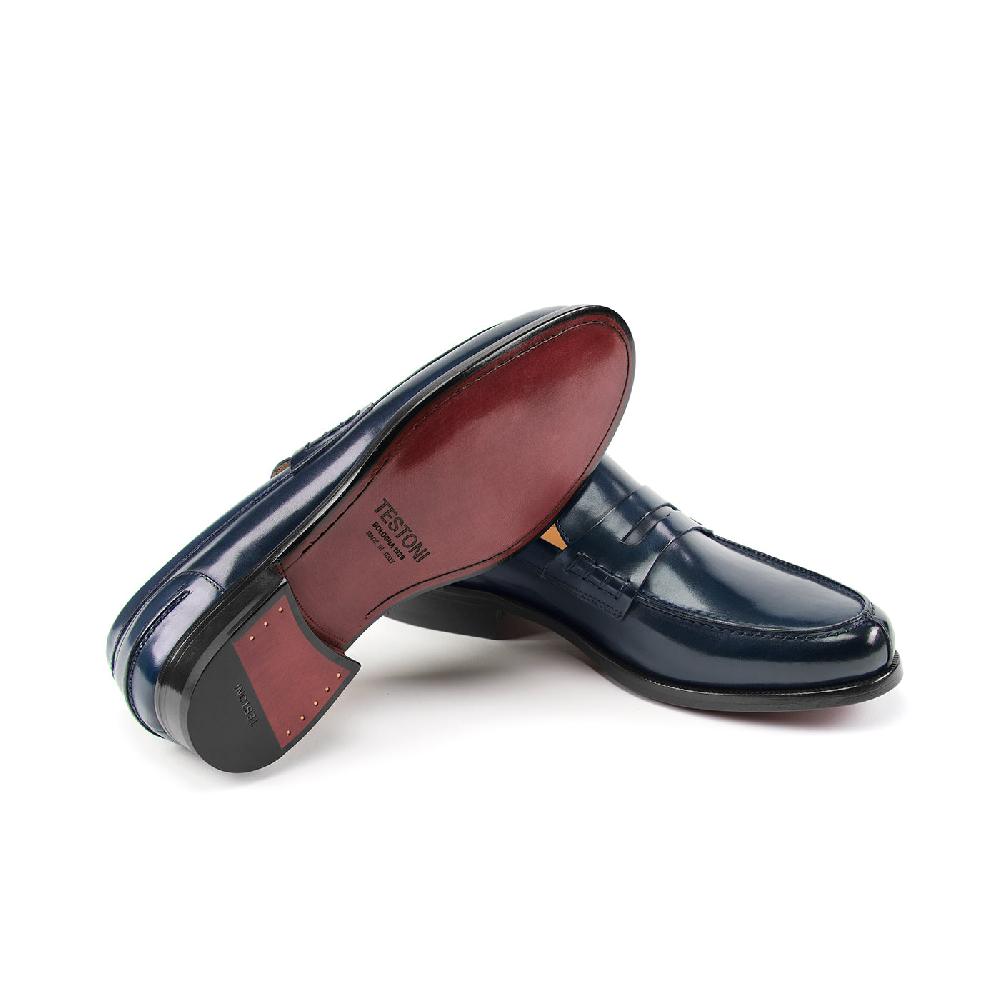 A.Testoni TRENTO LEATHER LOAFER ° Qualità