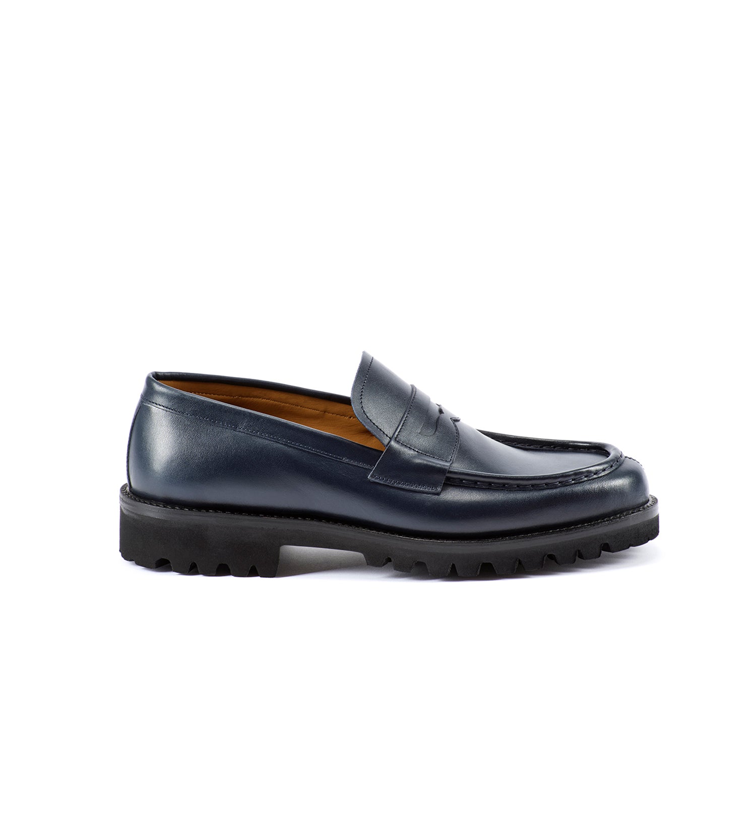 A.Testoni COURMAYEUR MOCASSINO IN PELLE Offerte stagionali