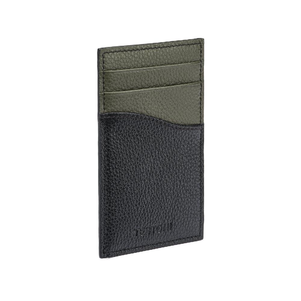 A.Testoni CREDIT CARD CASE GRAINCALF ° Offerte speciali
