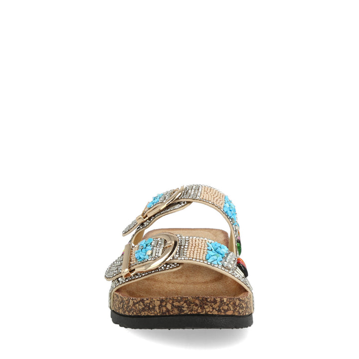 Uma Parker Sandali Doppia Fibbia Nude 10.01.24PND Promozione Limitata