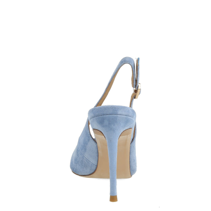 Uma Parker Chanel in Camoscio Celeste Fino Al -60%