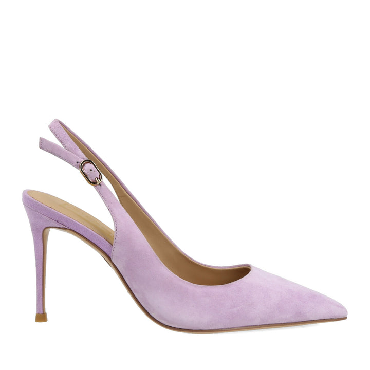 Uma Parker Chanel in Camoscio Glicine Saldi