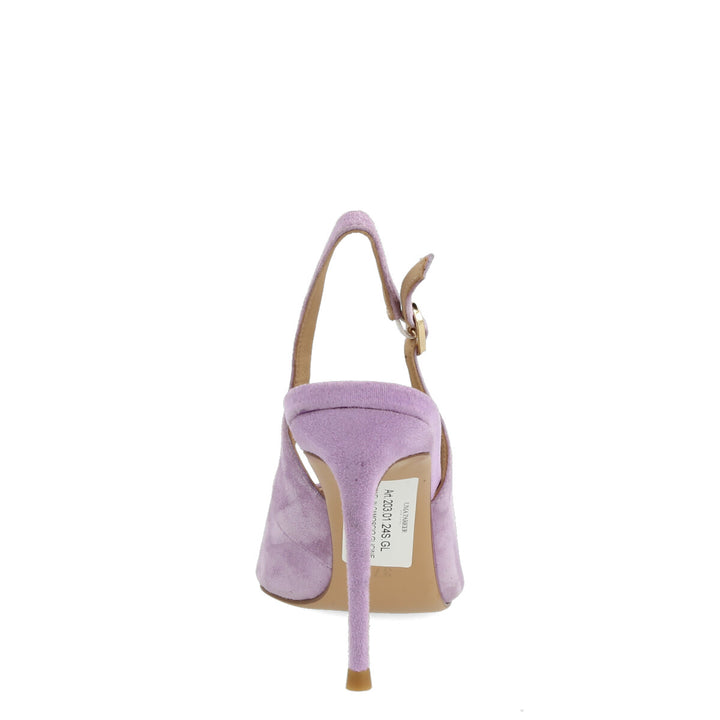 Uma Parker Chanel in Camoscio Glicine Saldi
