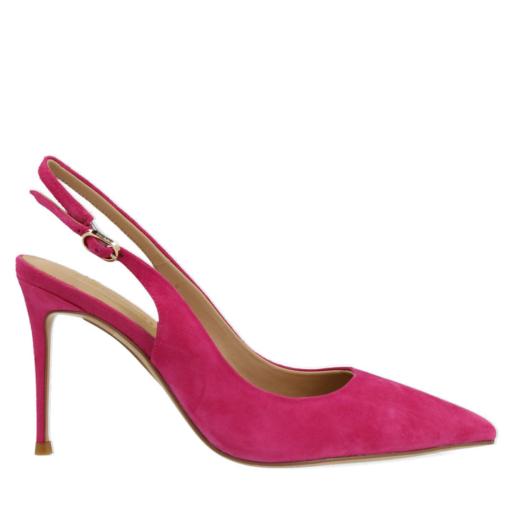 Uma Parker Chanel in Camoscio Fuxia Offerte