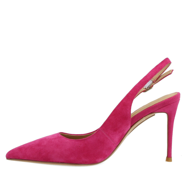 Uma Parker Chanel in Camoscio Fuxia Offerte