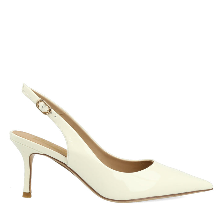 Uma Parker Chanel in Vernice Bianco Italy