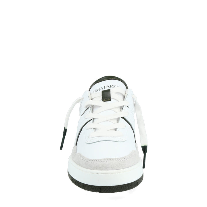 Uma Parker Skate022 Bianco-Verde In Vendita