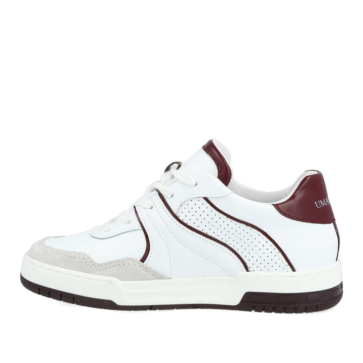 Uma Parker Skate022 Bianco-Bordeaux Saldi