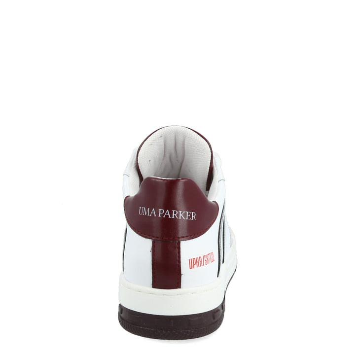 Uma Parker Skate022 Bianco-Bordeaux Saldi