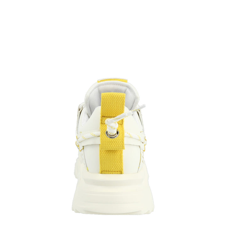 Uma Parker Helsinki White-Yellow Vendita Economica