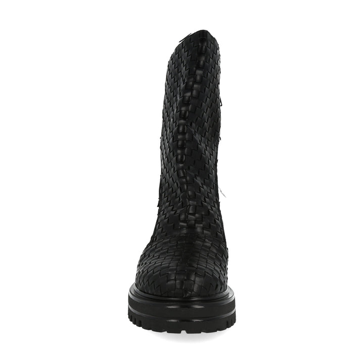 Uma Parker Tronchetto Weaving Black Italia